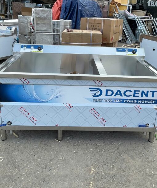 Máy rửa bát sóng siêu âm chậu đôi KT1800