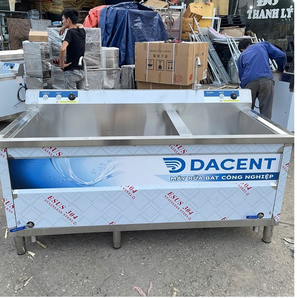 Máy rửa bát sóng siêu âm chậu đôi KT1500