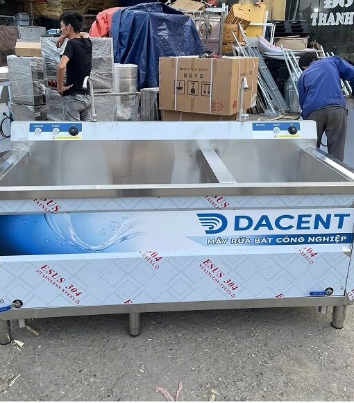 Máy rửa bát sóng siêu âm chậu đôi KT2M4
