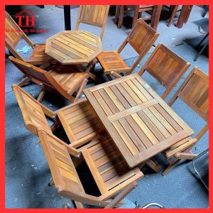 Mẫu bàn ghế cafe trà chanh hot của năm 2025