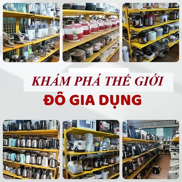 Khám phá thế giới đồ gia dụng thanh lý tại chợ đồ cũ Thưởng Thưởng