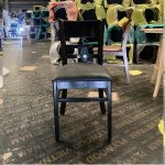 Ghế cabin đen bọc đệm