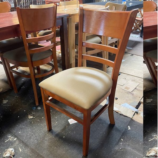 Ghế cabin nâu nhà hàng