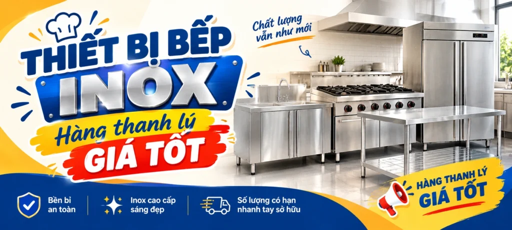 Setup bếp INOX