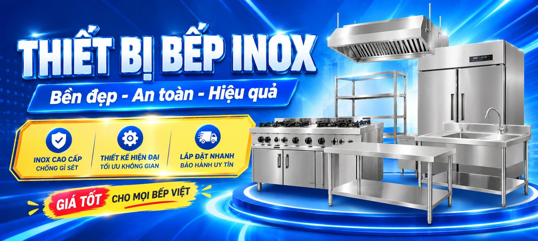 Thiết bị bếp Inox