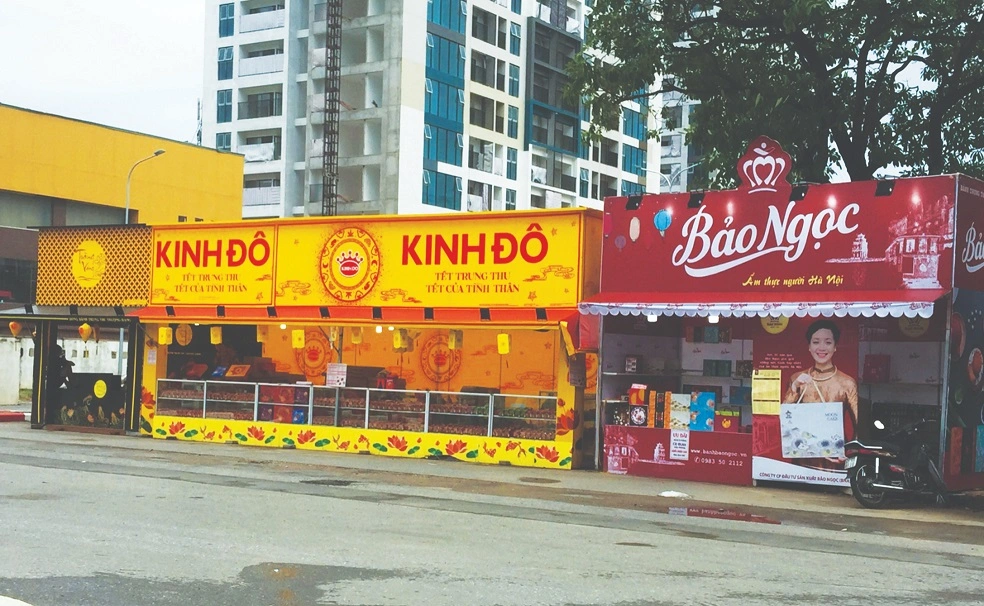 Tủ trưng bày bánh trung thu
